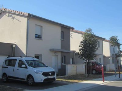 construction de 8 villas quartier "champs marchand"